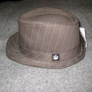 GOORIN BROS Brown Fedora Hat NWT
